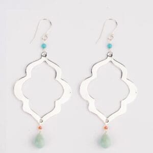 Earring Moroccan silver